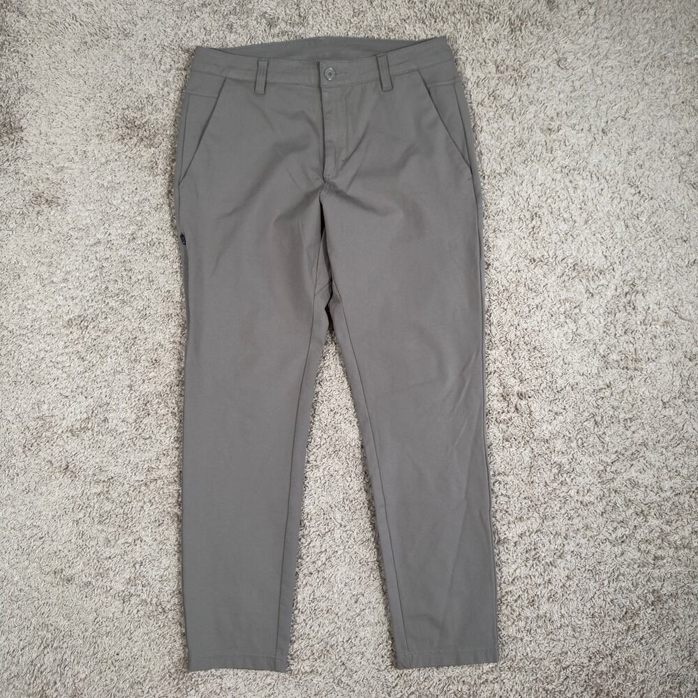Bylt Pants Mens 33 Beige Everyday 2.0 Commuter Performance Stretch 33x29